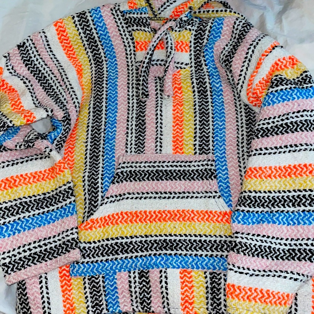 Pastel Woven Sweater Drug Rug
